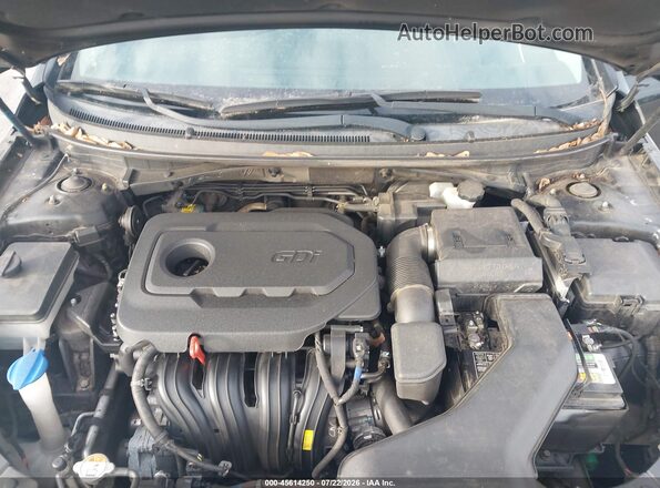 5NPE34AFXJH680663 2018 HYUNDAI SONATA Black Widok z tyłu