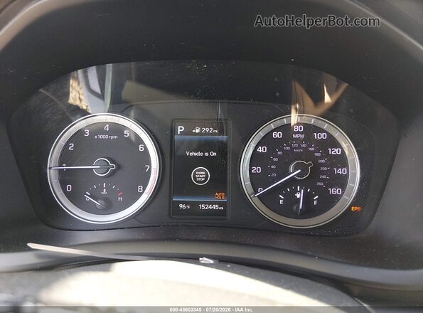 5NPE34AFXJH705934 2018 HYUNDAI SONATA White Vista de los asientos traseros