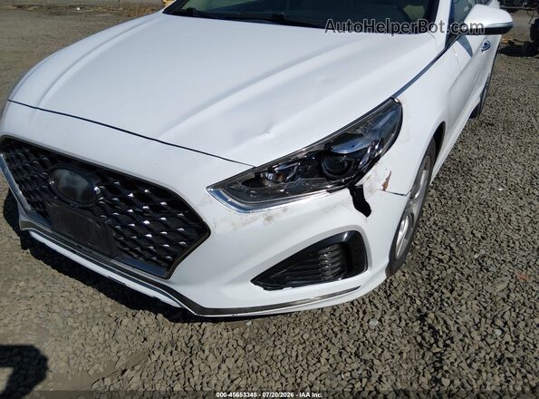 5NPE34AFXJH705934 2018 HYUNDAI SONATA White Vista frontal
