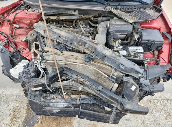 5NPE34AFXJH727643 2018 HYUNDAI SONATA Red Սալոնի հետևի տեսք