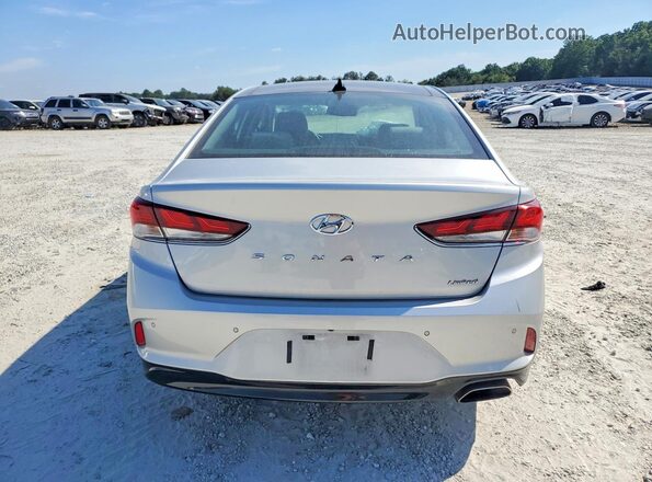 5NPE34AFXKH737722 2019 HYUNDAI SONATA Серебряный Вид сзади