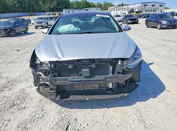 5NPE34AFXKH737722 2019 HYUNDAI SONATA Серебряный Вид спереди