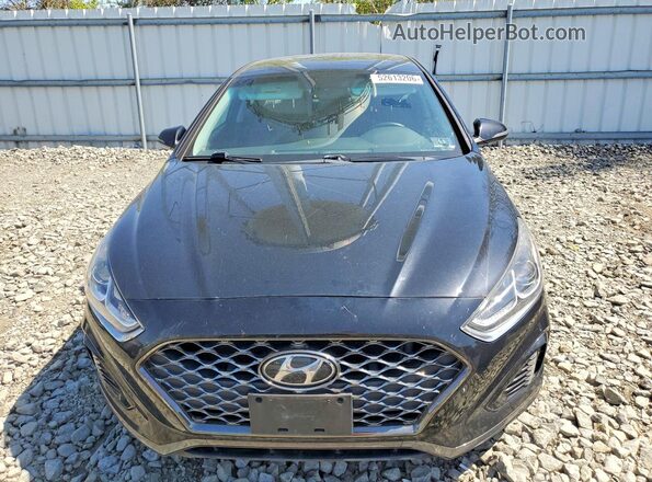 5NPE34AFXKH796737 2019 HYUNDAI SONATA Black Vista frontal