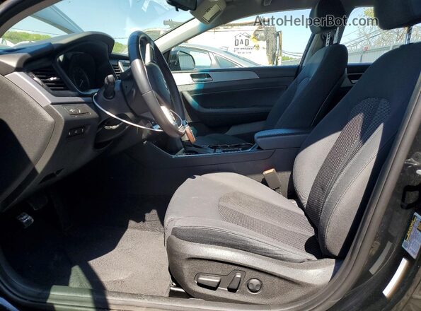 5NPE34AFXKH796737 2019 HYUNDAI SONATA Black Vista interior delantera