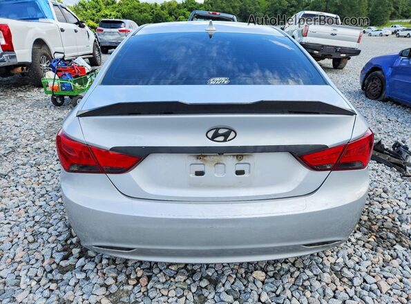 5NPEC4AC7BH199731 2011 HYUNDAI SONATA Silver უკანა ხედი