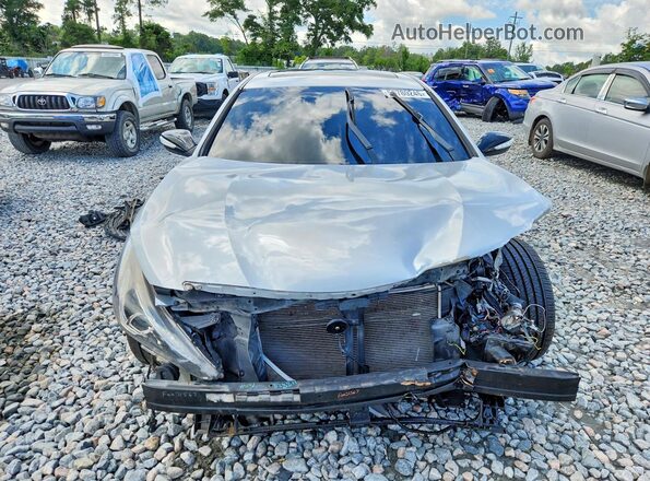 5NPEC4AC7BH199731 2011 HYUNDAI SONATA Silver წინა ხედი