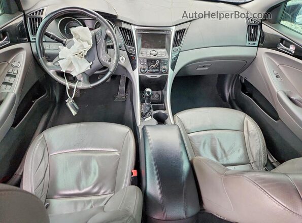 5NPEC4AC7BH199731 2011 HYUNDAI SONATA Silver წინა პანელის ხედი