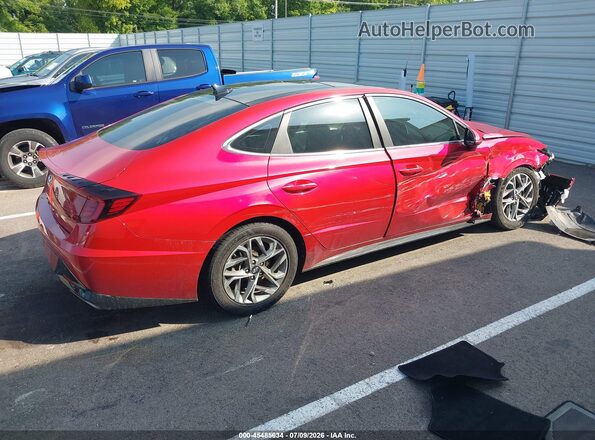 5NPEF4JA0LH002017 2020 HYUNDAI SONATA Red Tył prawy