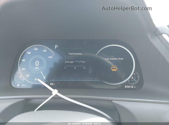5NPEF4JA0LH002017 2020 HYUNDAI SONATA Red Widok tylnych siedzeń