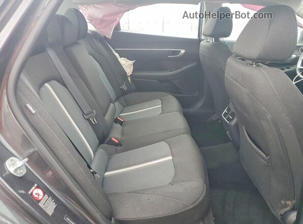 5NPEF4JA0MH086597 2021 HYUNDAI SONATA Gray უკანა სავარძლების ხედი