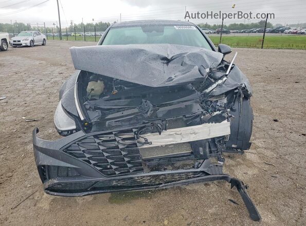 5NPEF4JA0MH086597 2021 HYUNDAI SONATA Gray წინა ხედი