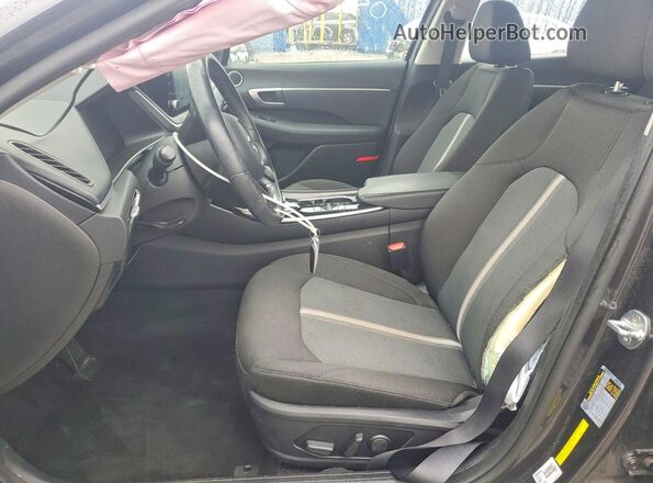 5NPEF4JA0MH086597 2021 HYUNDAI SONATA Gray წინა სალონის ხედი