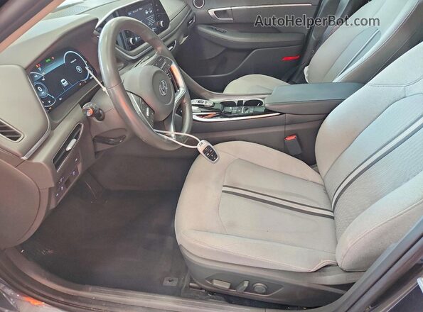 5NPEF4JA1LH027007 2020 HYUNDAI SONATA Gray Սալոնի դիմացի տեսք