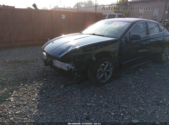 5NPEF4JA2LH003315 2020 HYUNDAI SONATA Blue Vista frontal