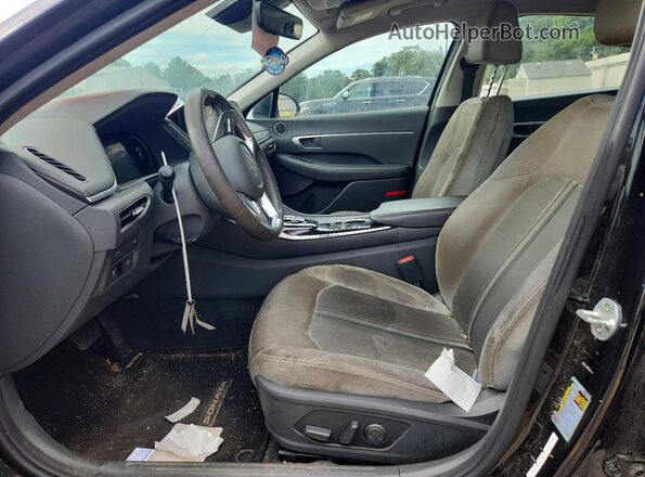 5NPEF4JA2LH031244 2020 HYUNDAI SONATA Black Սալոնի դիմացի տեսք
