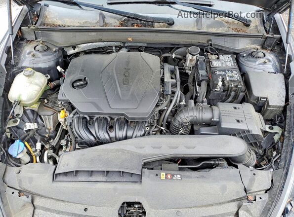 5NPEF4JA2LH061862 2020 HYUNDAI SONATA Gray Rear interior view