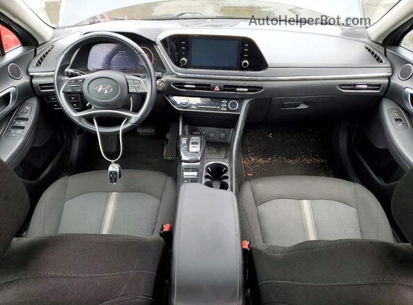 5NPEF4JA2LH061862 2020 HYUNDAI SONATA Gray Dashboard view