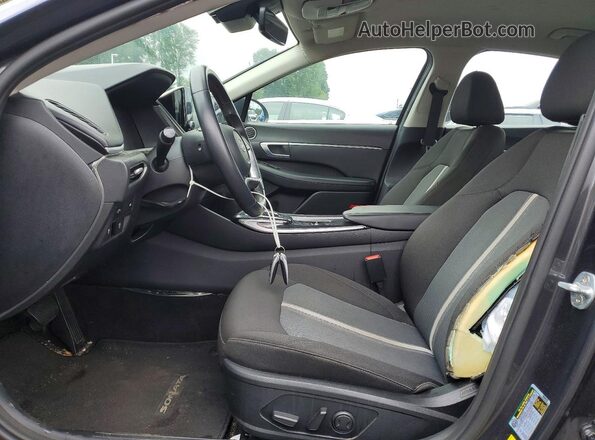 5NPEF4JA2LH061862 2020 HYUNDAI SONATA Gray Front interior view