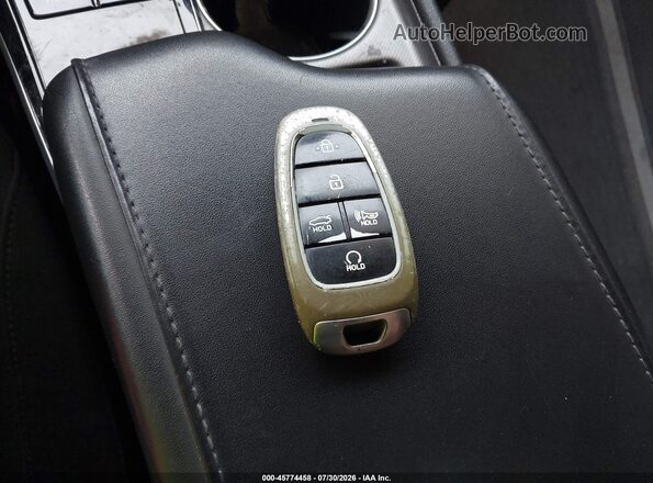 5NPEF4JA2MH102587 2021 HYUNDAI SONATA Blue Dashboard view