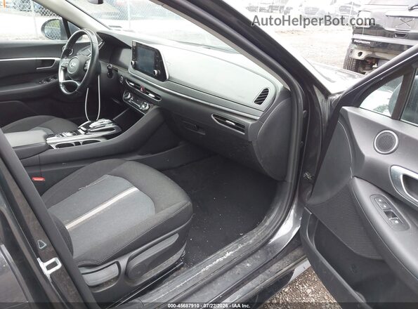 5NPEF4JA2MH125402 2021 HYUNDAI SONATA Серый Вид салона спереди