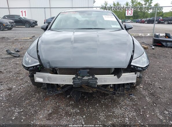 5NPEF4JA2MH125402 2021 HYUNDAI SONATA Серый Вид задней части салона