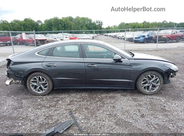 5NPEF4JA2MH125402 2021 HYUNDAI SONATA Серый Панорамный вид салона 360°