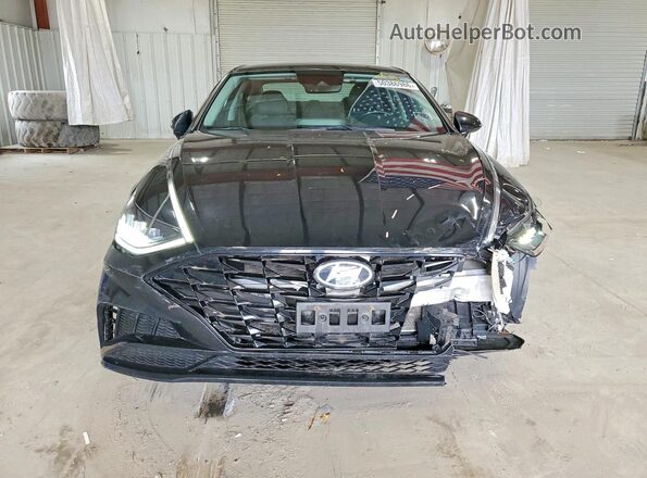 5NPEF4JA3LH024142 2020 HYUNDAI SONATA Black წინა ხედი
