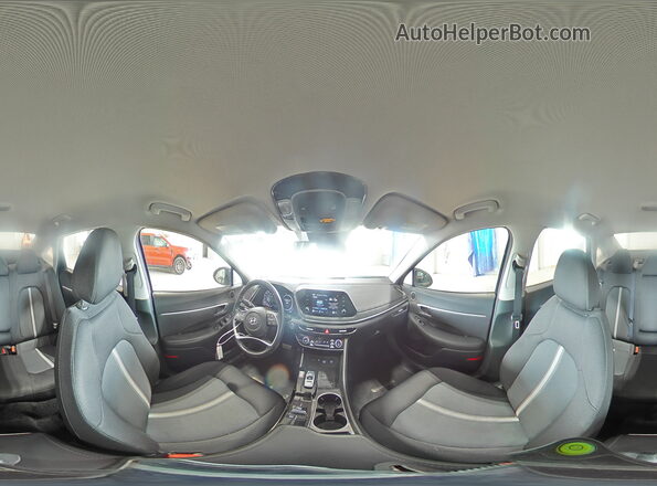 5NPEF4JA3LH024142 2020 HYUNDAI SONATA Black VIN კოდის სტიკერის ხედი