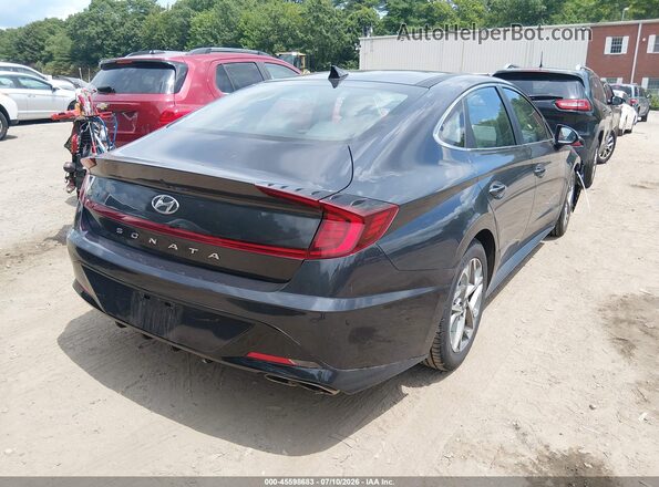 5NPEF4JA3LH031379 2020 HYUNDAI SONATA Black Tył prawy