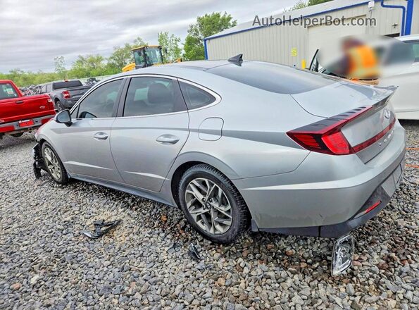 5NPEF4JA3MH092264 2021 HYUNDAI SONATA Серебряный Задняя левая четверть