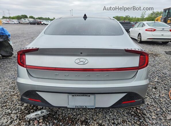 5NPEF4JA3MH092264 2021 HYUNDAI SONATA Серебряный Вид сзади