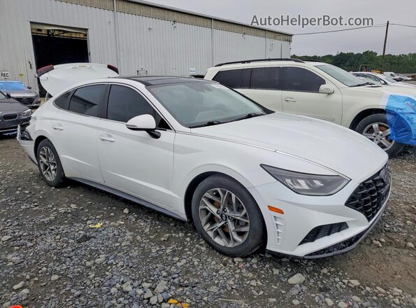 5NPEF4JA4LH035263 2020 HYUNDAI SONATA White Առջևի աջ