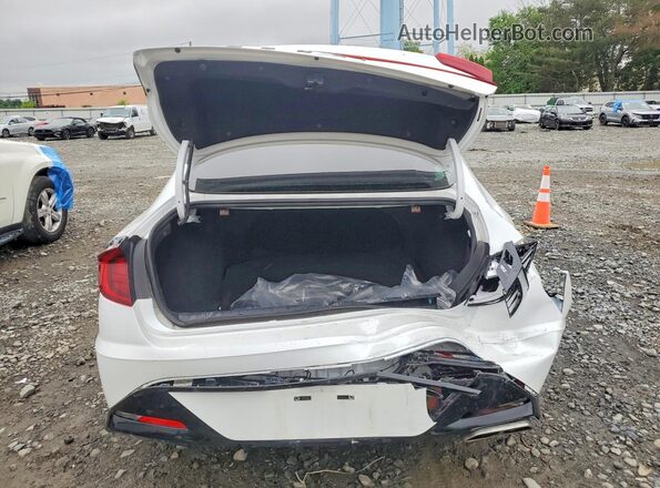 5NPEF4JA4LH035263 2020 HYUNDAI SONATA White Հետևի տեսք