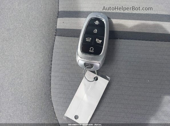 5NPEF4JA5LH002742 2020 HYUNDAI SONATA Белый Вид панели приборов