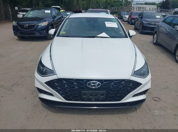5NPEF4JA5LH002742 2020 HYUNDAI SONATA Белый Вид щитка приборов