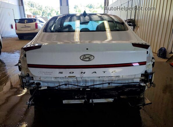 5NPEF4JA6LH001759 2020 HYUNDAI SONATA Белый Вид сзади