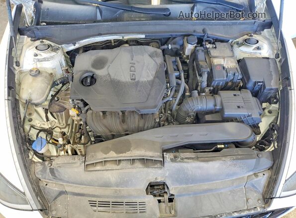 5NPEF4JA6LH001759 2020 HYUNDAI SONATA Белый Вид задней части салона
