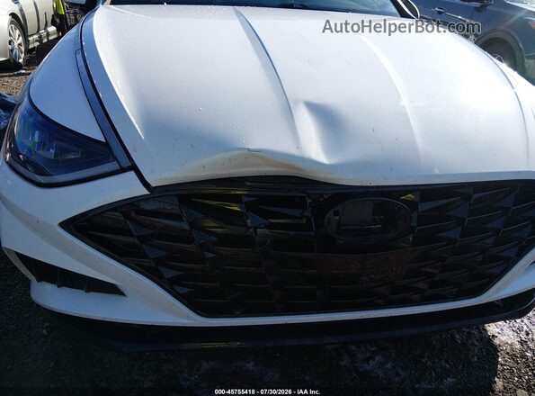5NPEF4JA6LH057331 2020 HYUNDAI SONATA White Դիմացի տեսք