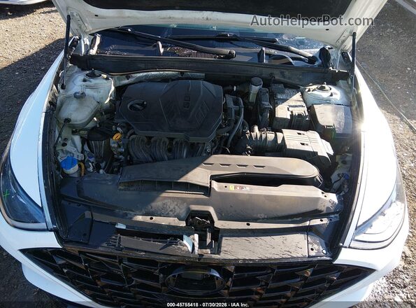 5NPEF4JA6LH057331 2020 HYUNDAI SONATA White Հետևի տեսք
