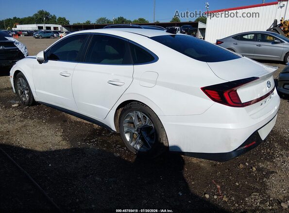 5NPEF4JA6LH057331 2020 HYUNDAI SONATA White Հետևի ձախ