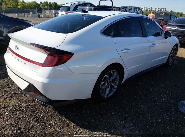 5NPEF4JA6LH057331 2020 HYUNDAI SONATA White Հետևի աջ
