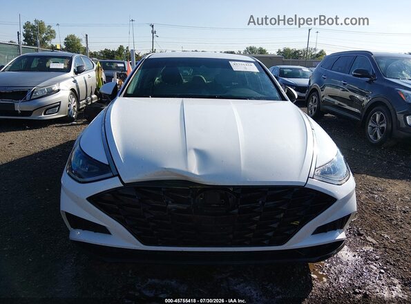 5NPEF4JA6LH057331 2020 HYUNDAI SONATA White Սալոնի հետևի տեսք