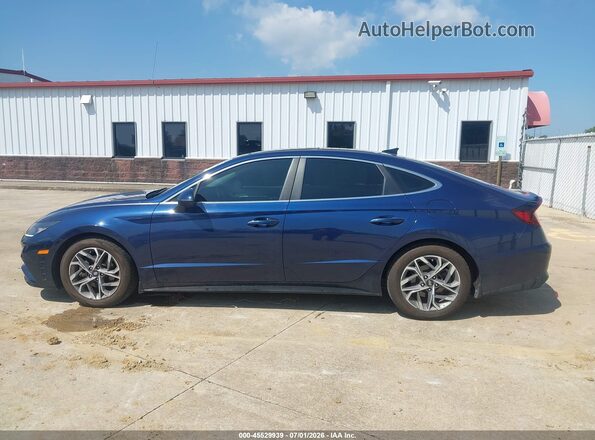 5NPEF4JA6NH134041 2022 HYUNDAI SONATA Синий Панорамный вид салона 360°