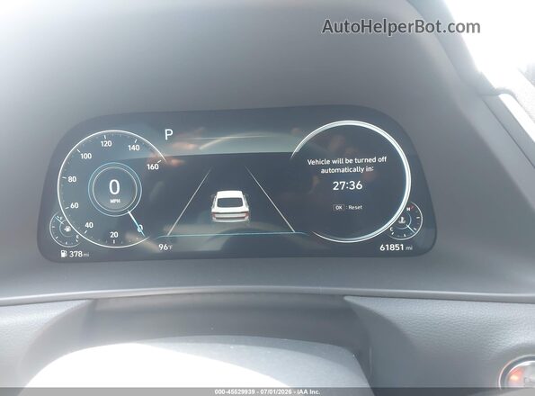 5NPEF4JA6NH134041 2022 HYUNDAI SONATA Синий Вид задних сидений