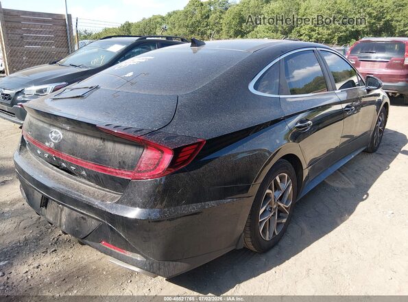 5NPEF4JA7MH092705 2021 HYUNDAI SONATA Black Trasero derecho