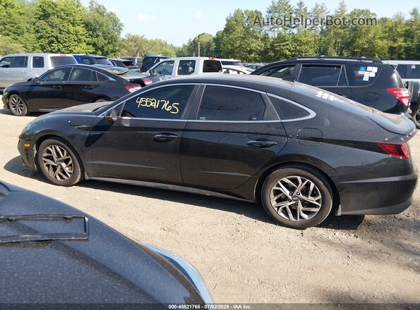 5NPEF4JA7MH092705 2021 HYUNDAI SONATA Black Vista interior de 360 grados