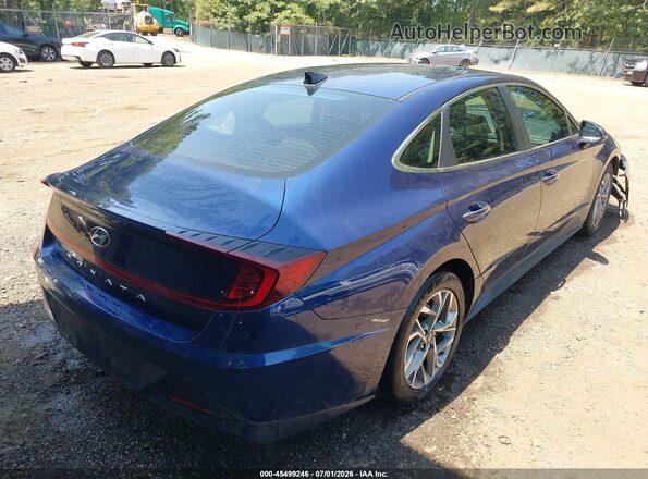 5NPEF4JA8LH038361 2020 HYUNDAI SONATA Dark Blue უკანა მარჯვენა