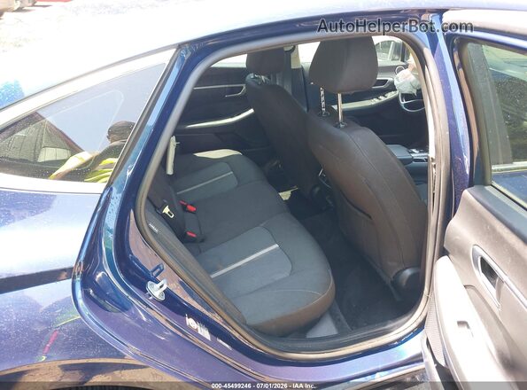 5NPEF4JA8LH038361 2020 HYUNDAI SONATA Dark Blue VIN კოდის სტიკერის ხედი