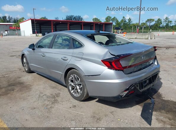 5NPEF4JA8MH109172 2021 HYUNDAI SONATA Серебряный Задняя левая четверть