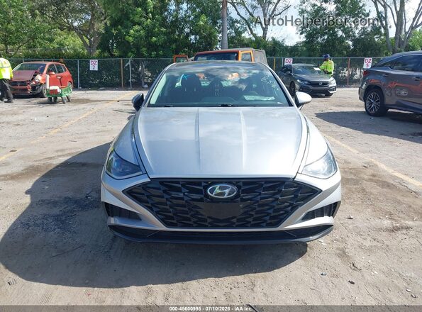 5NPEF4JA8MH109172 2021 HYUNDAI SONATA Серебряный Вид щитка приборов